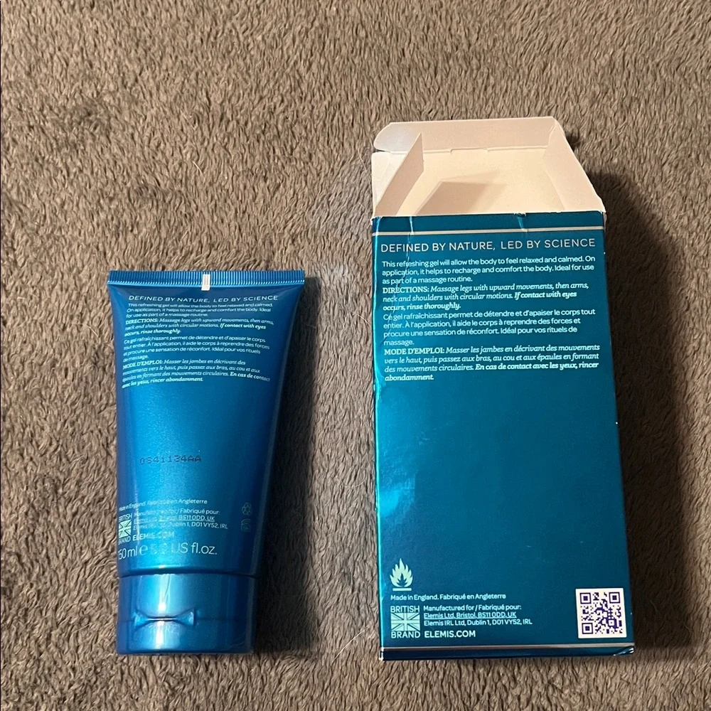 Elemis instant refreshing body massage gel. New in box